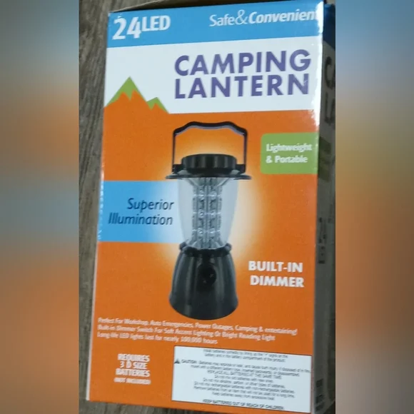 Portable Camping Lantern with Built-in Dimmer - Picture 3 of 3